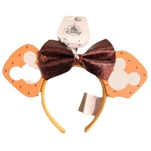 Disney Parks Eats Collection S’mores Minnie Ears Headband Smores NWT